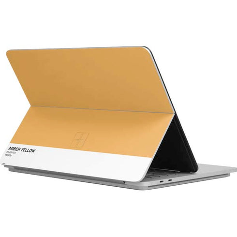 Amber Yellow Surface Laptop Studio Skin